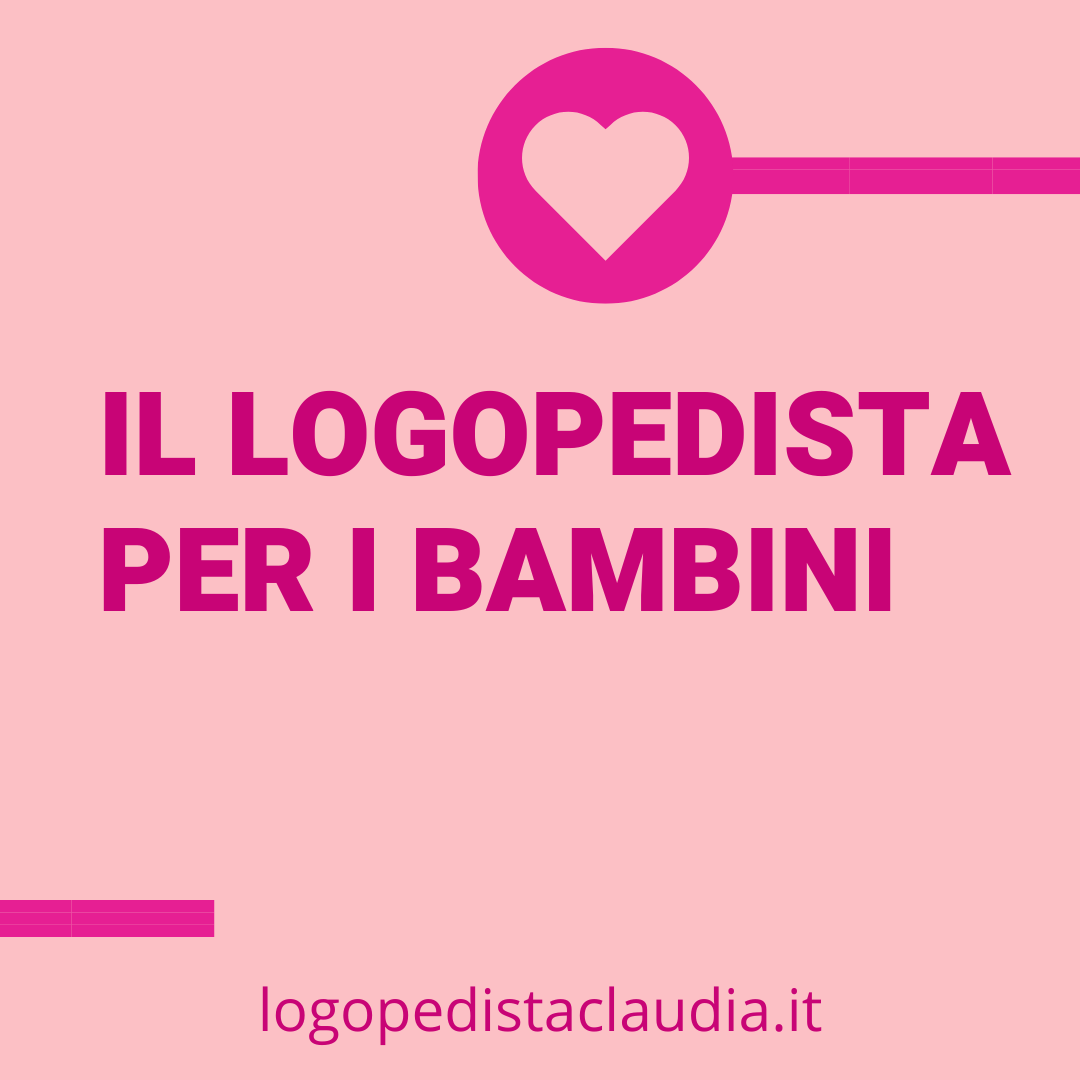 logopedista per bambini